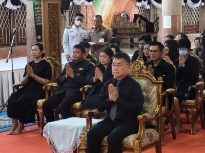 2568-11-11 พิธีบำเพ็ญกุศลพระพิธีธรรม สวดพระอภิธรรม อุทิศถวายพระราชกุศลแด่สมเด็จพระนางเจ้าสิริกิติ์ พระบรมราชินีนาถ พระบรมราชชนนีพันปีหลวง